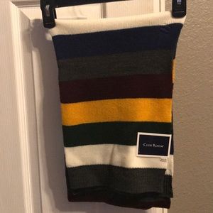 Club Room Men's Collegiate Striped Scarf